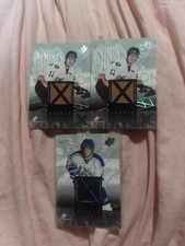 NHL SPX LOT Jason Jaspers RELIC RC 2 JORDAN KRESTANOVICH RELICS SPX