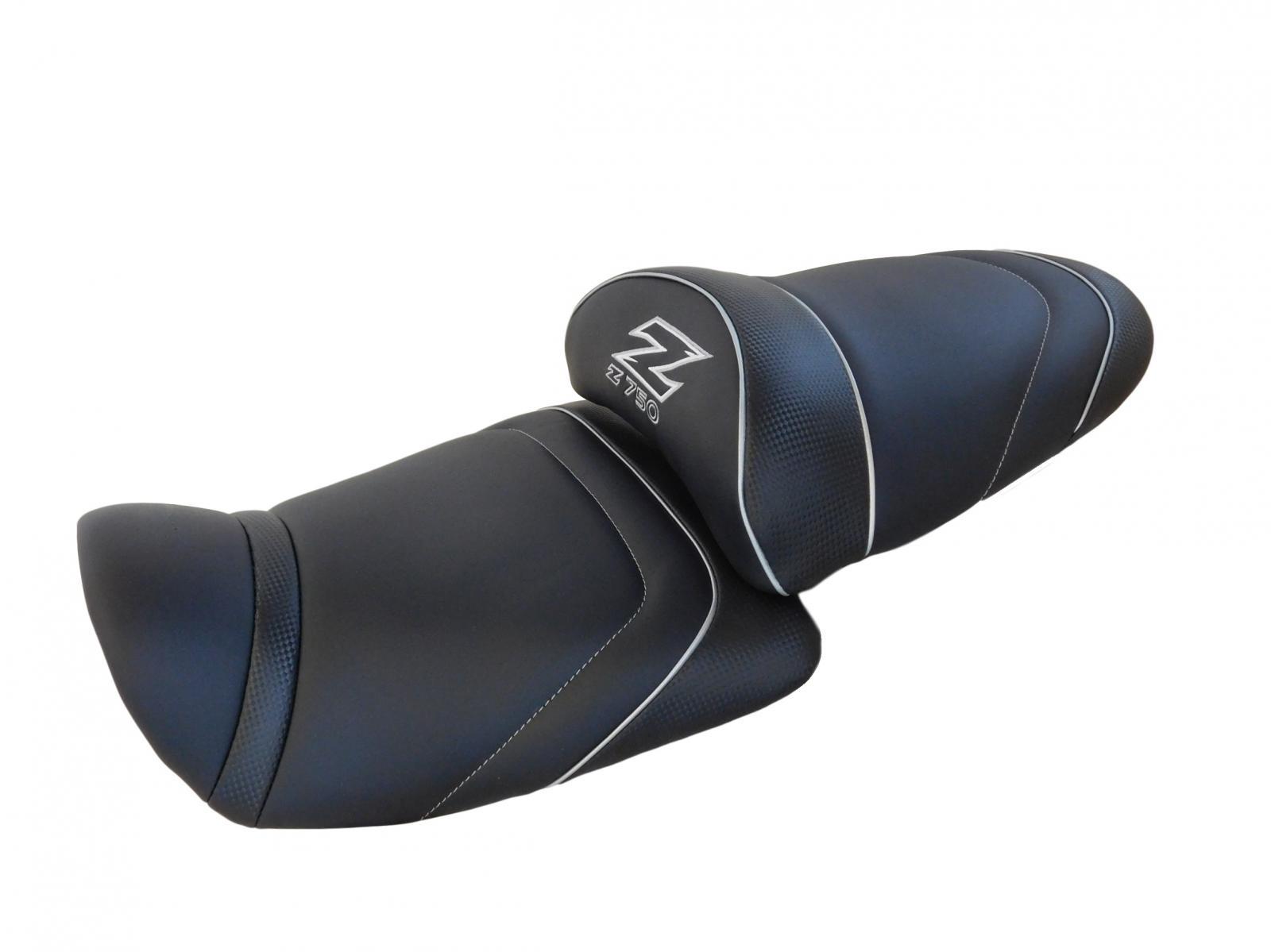 Selle grand confort Kawasaki Z750 moto Top Sellerie WEB4915 assise ergonomique