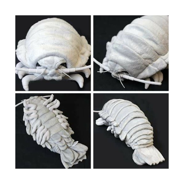 Deep Sea Creature Giant Isopod Realistic Stuffed Plush Doll L Size / 30cm 7412 for sale online