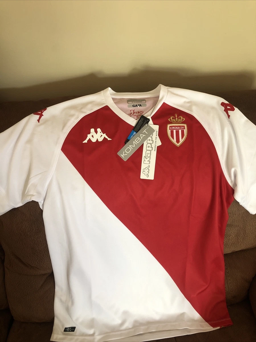 Kappa AS Monaco FC France Size NWT | eBay XL Jersey Soccer Mens