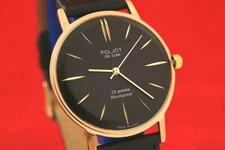 Poljot De Luxe cal. 2209 Ultra slim luxury style super slim watch Luch 23 jewels