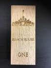 SOLID OAK ENGRAVED SIGN PLAQUE HARDWOOD OAK CUSTOM SIGN PLATE