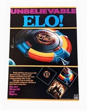 ELO~OUT OF THE BLUE~1978 US TOUR & ALBUM PROMO~ORIG PRINT AD ADVERT POSTER PINUP