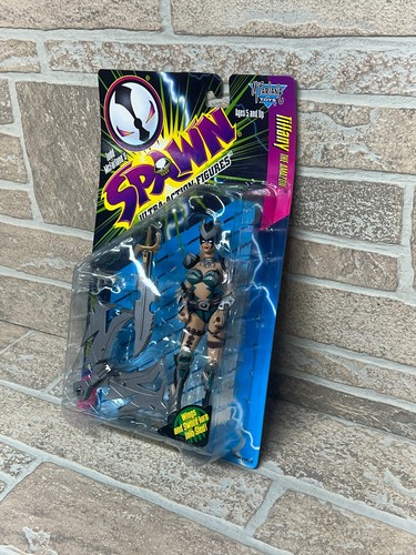 Spawn Tiffany the Amazon 1996 McFarlane Toys Ultra Figur grüne Variante NEU - Bild 6 von 9