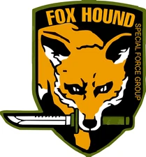 metal gear solid sticker Fox hound weatherproof bumper vinyl decal