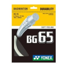 Yonex BG65 Badminton String - white