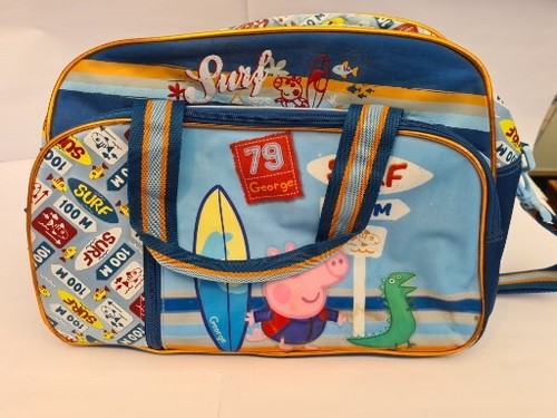 Peppa Pig Kids Shoulder Bag Hand Bag Lunch Bag - Picture 2 of 8