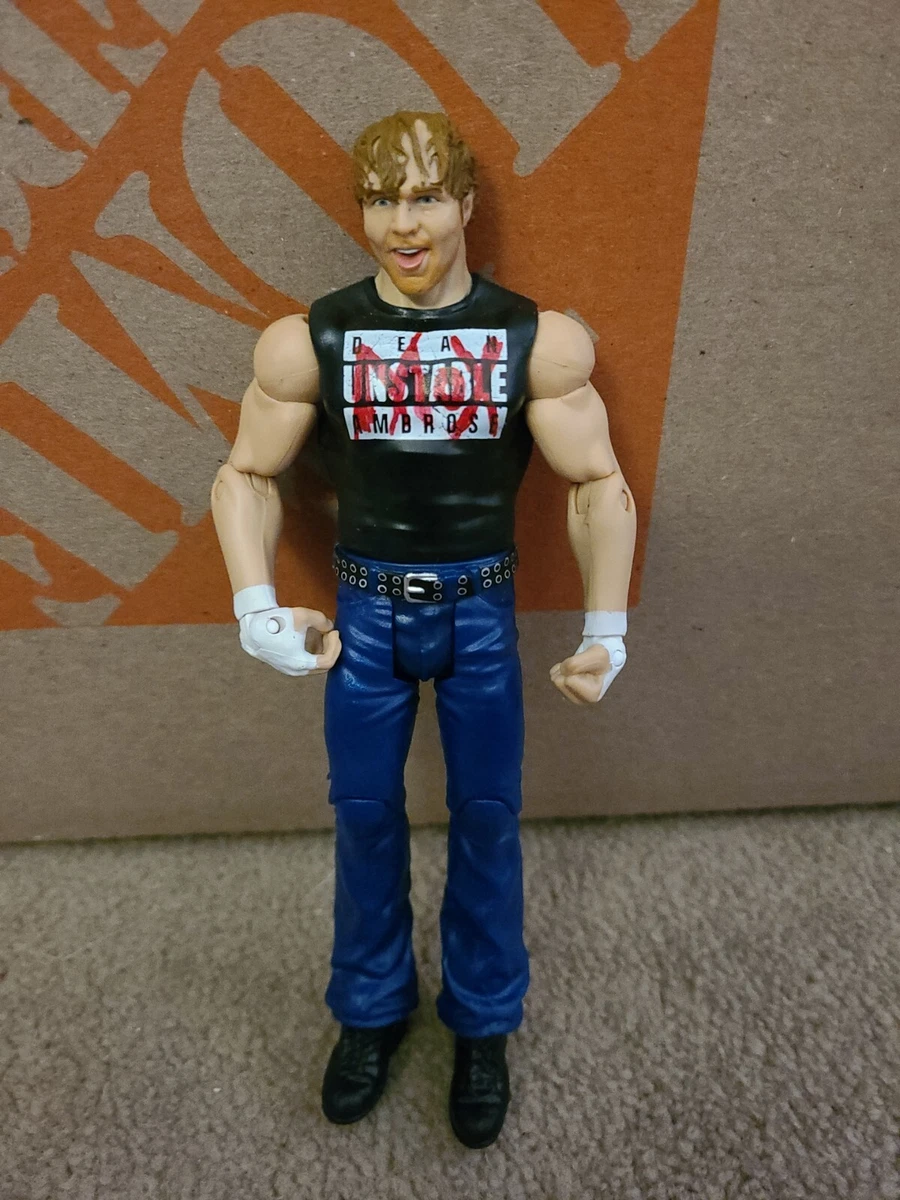 CUSTOM Mattel WWE Basic Dean Ambrose Unstable Wrestling Figure