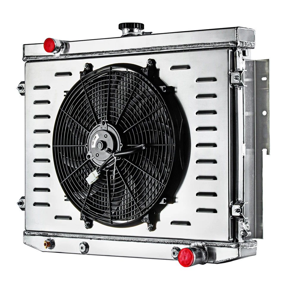 FOR 1973-74 DODGE CORONET CHARGER SATELLITE 7.2L 440 3-ROW RADIATOR SHROUD FAN Foto 4 de 4