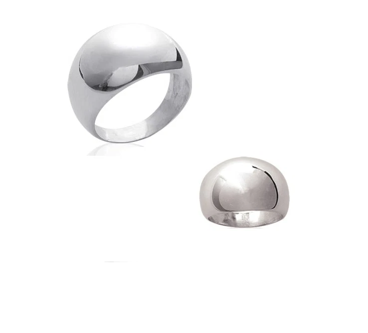 Bague Jonc Bomb e Argent Massif 925 1000 Bijoux femme Tailles 50