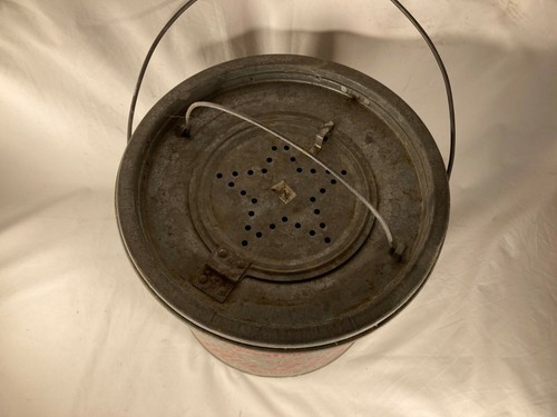 Vintage Westpoint Full Floating Min-O-Life Bait Minnow Bucket Fishing Galv. Pail - Picture 4 of 12