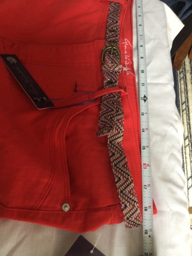 Gloria Vanderbilt Womens Skimmer Denim Capri Pants Jeans Stretch Size 16 New - Picture 19 of 23
