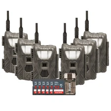 Stealth Cam Flashback 40MP White Flash Cellular Trail Camera 6-Pack Bundle