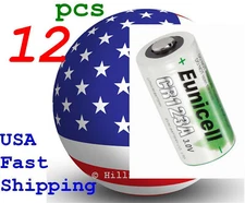 12 pcs CR123A 123A To DL123A CR17345 Bulk 3V Lithium Battery