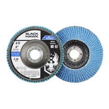 BHA 4" x 5/8" Zirconia Flap Discs Grinding Wheels for Angle Grinder - 5 Pack