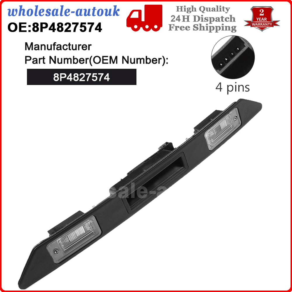 BOOT HANDLE NUMBER PLATE LIGHT TRIM FOR AUDI A3 A4 A6 Q7 8P B6 B7