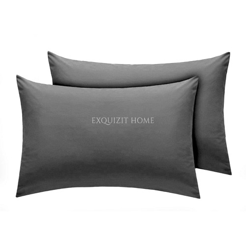 LIQUIDAZIONE - 2 X FEDERA POLICOTONE CASALINGA CONFEZIONE CUSCINO CAMERA DA LETTO COPRICUSCINO - Foto 11 di 17