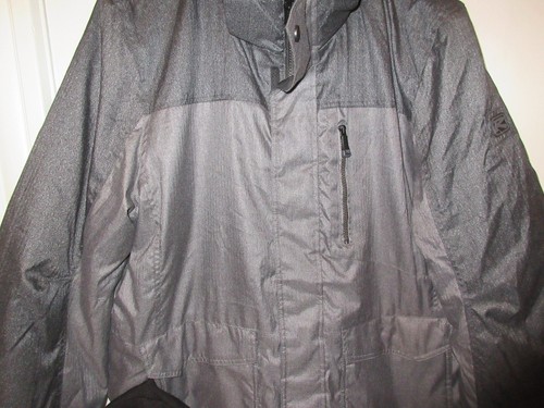 R Way Boarding Men's Size X-Large Gray Heavy Jacket Coat & Cap- No Hood Nwots - Picture 3 of 9