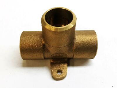 Nibco Bronze 3/4'' Sweat x 3/4'' Sweat x 3/4'' Sweat 90 Degree Drop Ear Tee NOS