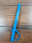 Vtg 1996 TMNT Stretch Leonardo Blue Sword Original Figure  Accessory Part