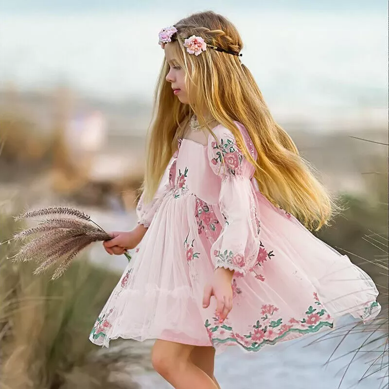 Half pink half red cheap dress