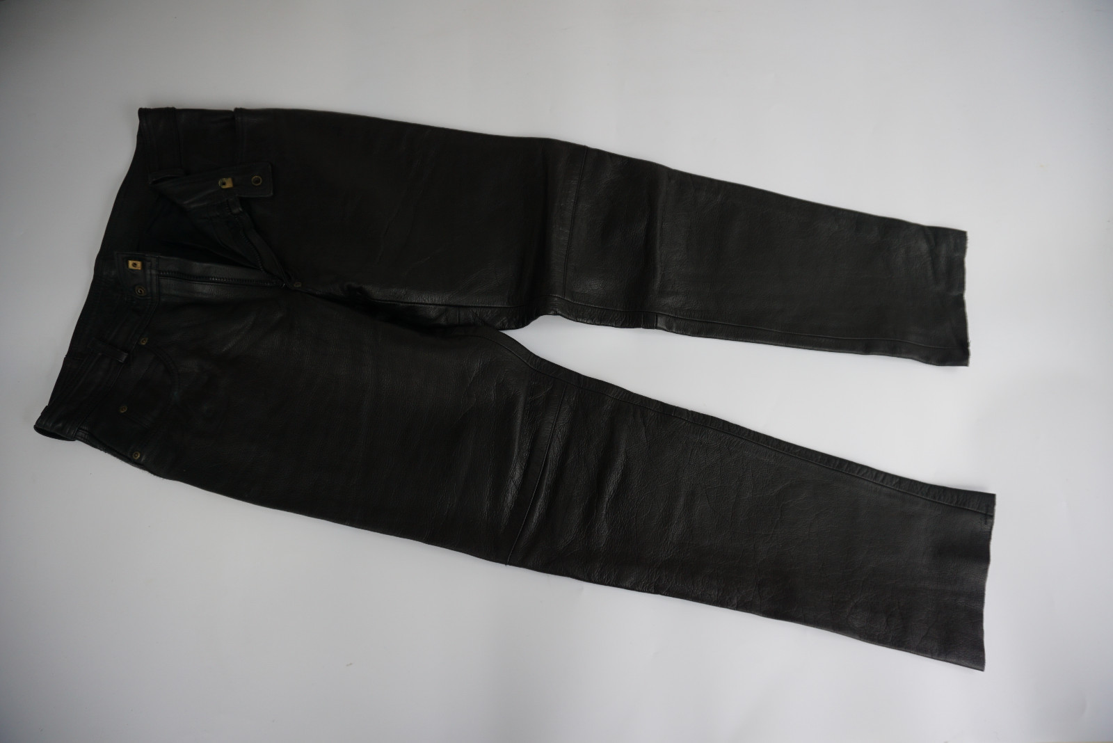 HEIN GERICKE Herren Leder Hose Lederhose 36 34 W36 L34 Lederjeans schwarz TOP HEIN GERICKE Herren Leder Hose Lederhose 36 34 W36 L34 Lederjeans schwarz TOP