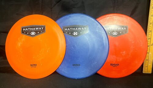 HATHAWAY DISC GOLF FRISBEE PUTTER DRIVER MIDRANGE PAUL McBETH INNOVA GLOW ROC3++ - Picture 3 of 12