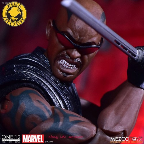 Hot New Mezco 1/12 Blade Fighter(Exclusive) Action Figure Toy Model In Stock - Picture 4 of 12