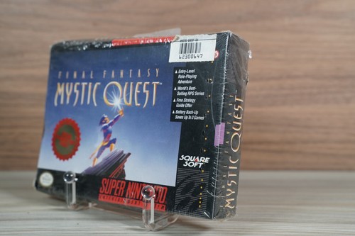 Final Fantasy: Mystic Quest Super Nintendo Snes - Factory Sealed new Box Damage - Picture 4 of 14