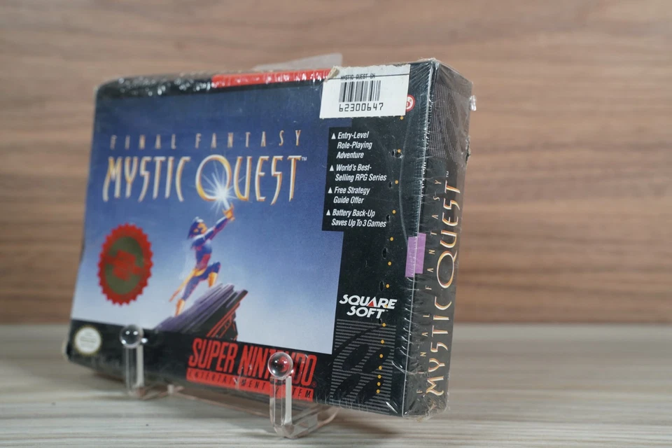 Final Fantasy: Mystic Quest Super Nintendo Snes - Factory Sealed new Box Damage - Image 4 of 4