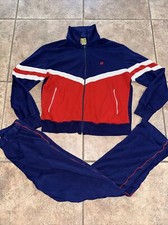 VTG HANG TEN track Style JACKET  Pants Mens L