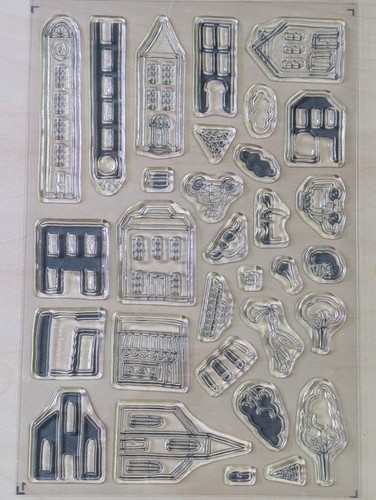 Stampin' Up "In The City" Hostess Edition Set Of 60 Photopolymer Stamps - Picture 3 of 5