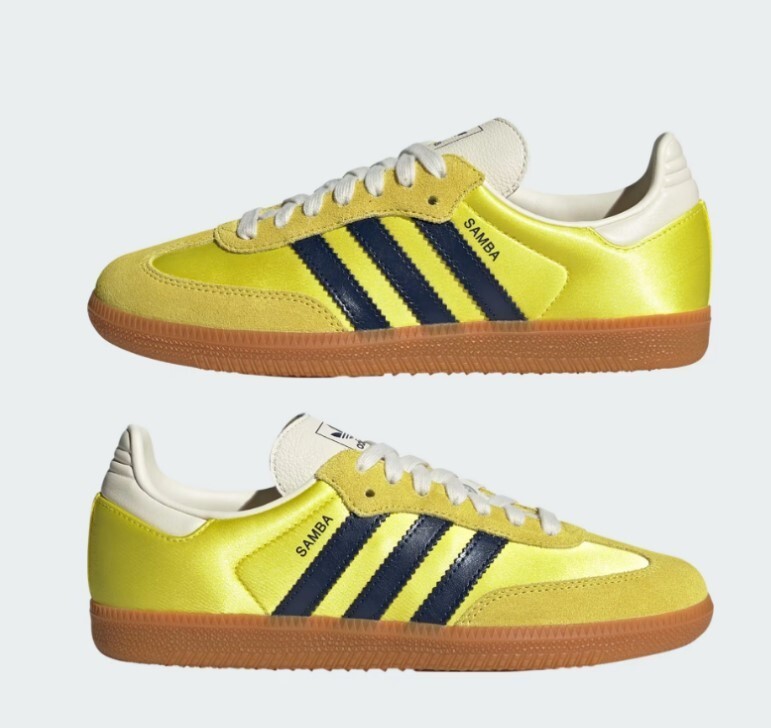 Adidas originals Women's SAMBA OG W Sneakers JI2594 Shock Yellow