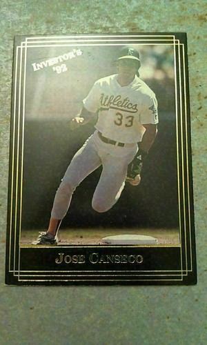 Jose Canseco Oakland Athletics A's MANY ODDBALL CARDS VARIETY YOU PICK - Picture 105 of 199
