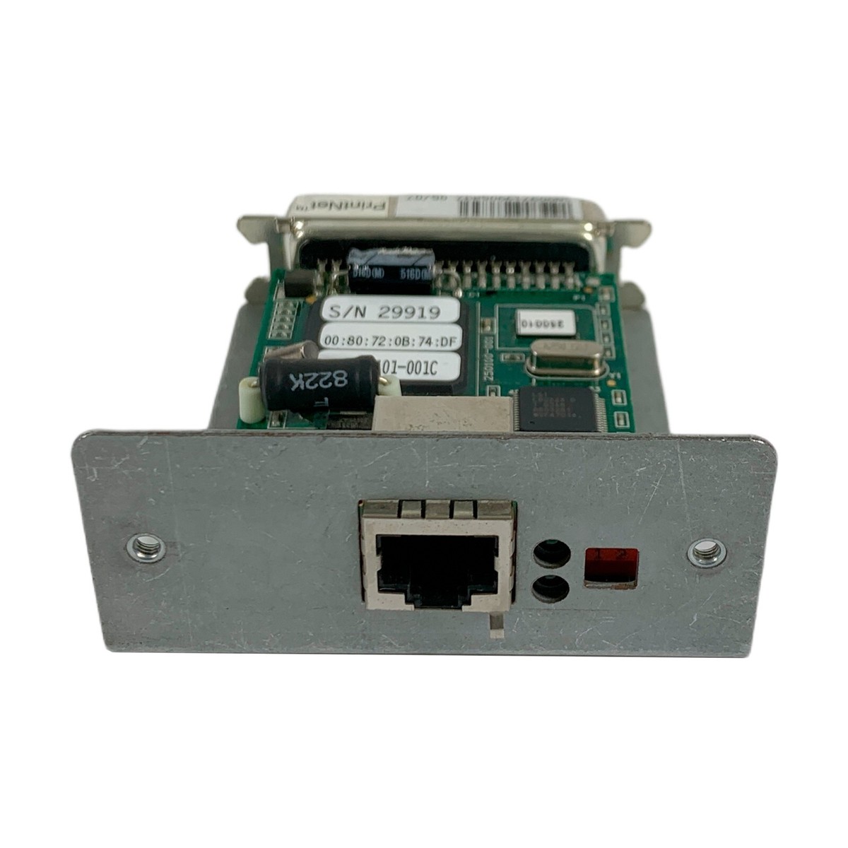 Scheda Di Rete Ethernet Originale Printronix 179406-001 Per Stampanti Serie T5R – Usata