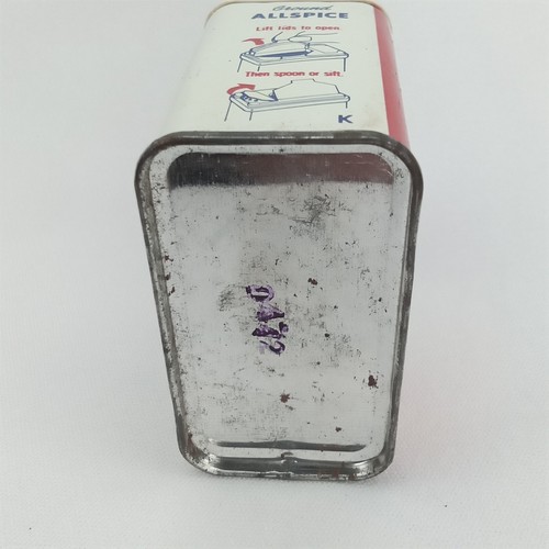 McCormick Ground Allspice Original Tin 1974 - Picture 7 of 7