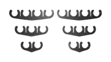 Black Nylon 6mm Spark Plug Wire Separator Set