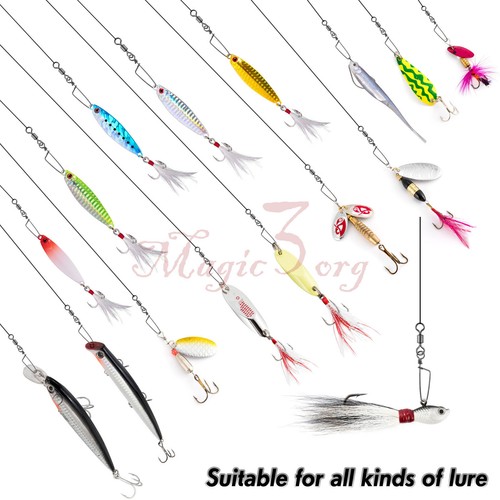 Angeln Snaps Wirbel 18LB-198LB Rollwirbel mit Coastlock Snap 30/60/120 Stück - Bild 12 von 19