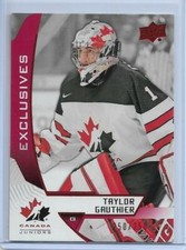  RARE 2019 UPPER DECK TAYLOR GAUTHIER ROOKIE CARD RC #83 ~ 250/250 UNIQUE LAST 1