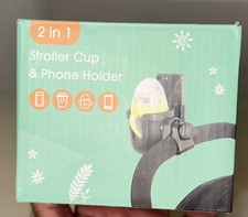 Universal Cup Bottle Phone Holder For Wheelchair Stroller Walker Bike Scooter