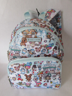 Jujube x Tokidoki Snow Day Everyday Mini Backpack New M