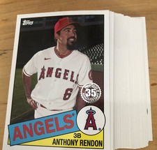 2020 Topps Series 2 INSERTS 1985 35th Anniversary Complete Your Set Base + Blue