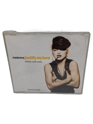Madonna Justify My Love William Orbit Remix CD Single 5 Inch Pop