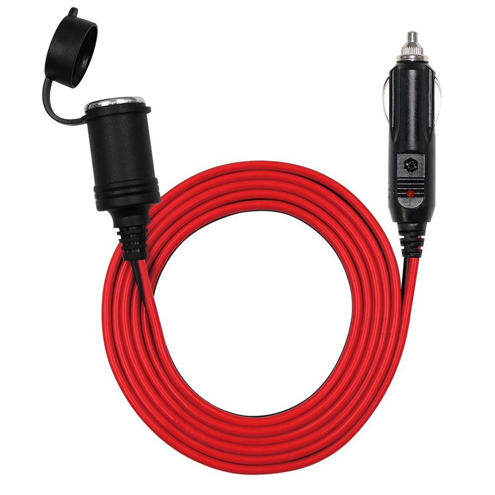 Extension Cord - 6ft 12v Car Extension Cord, Male Plug To F.