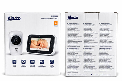 Alecto DVM-143 Video Baby Monitor 4,3'' Babyphone Babyfone