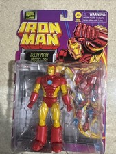 Marvel Legends Series Iron Man Model 09  Retro Classic Figure On Card 2024 New