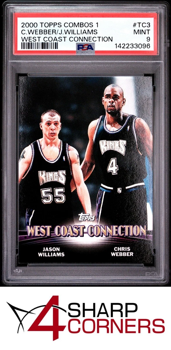 Jason Williams Professional Sports Authenticator (PSA) Basketball