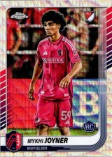 MyKhl Joyner 2025 MLS Topps Chrome Wave Rookie Card #158 - St Louis City SC