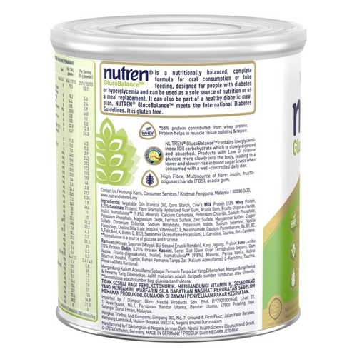 4X Nestlé Nutren Diabetico Nutrizione Completa Aroma Vaniglia 800 g Nuovo SPEDIZIONE VELOCE - Foto 6 di 13