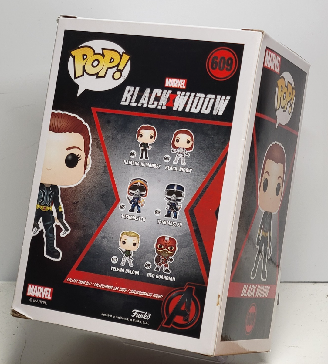 Funko Pop! Vinyl: Black Widow - Walmart (Exclusive) #609 for sale